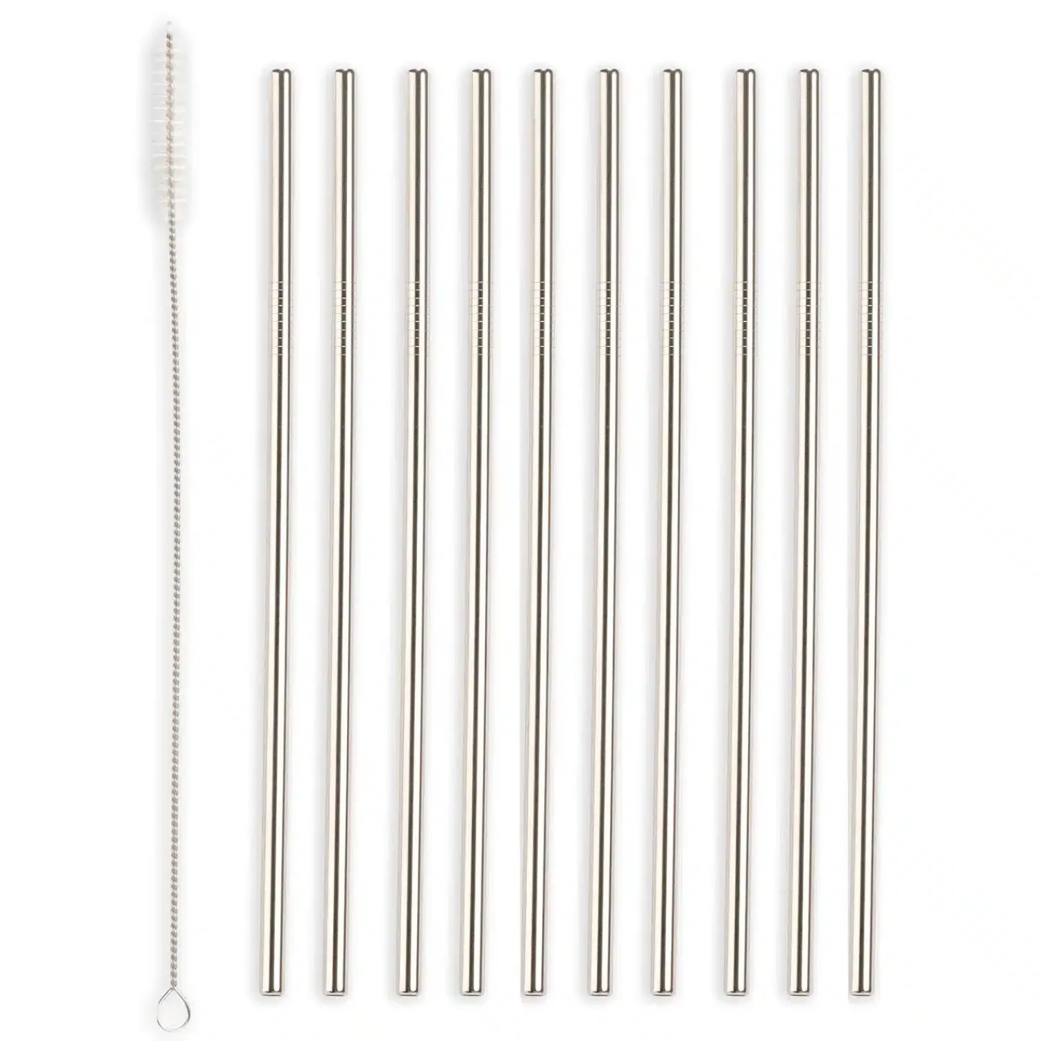 Ditverzinjeniet Duurzaam|Rvs Rietjes (Set Van 10)