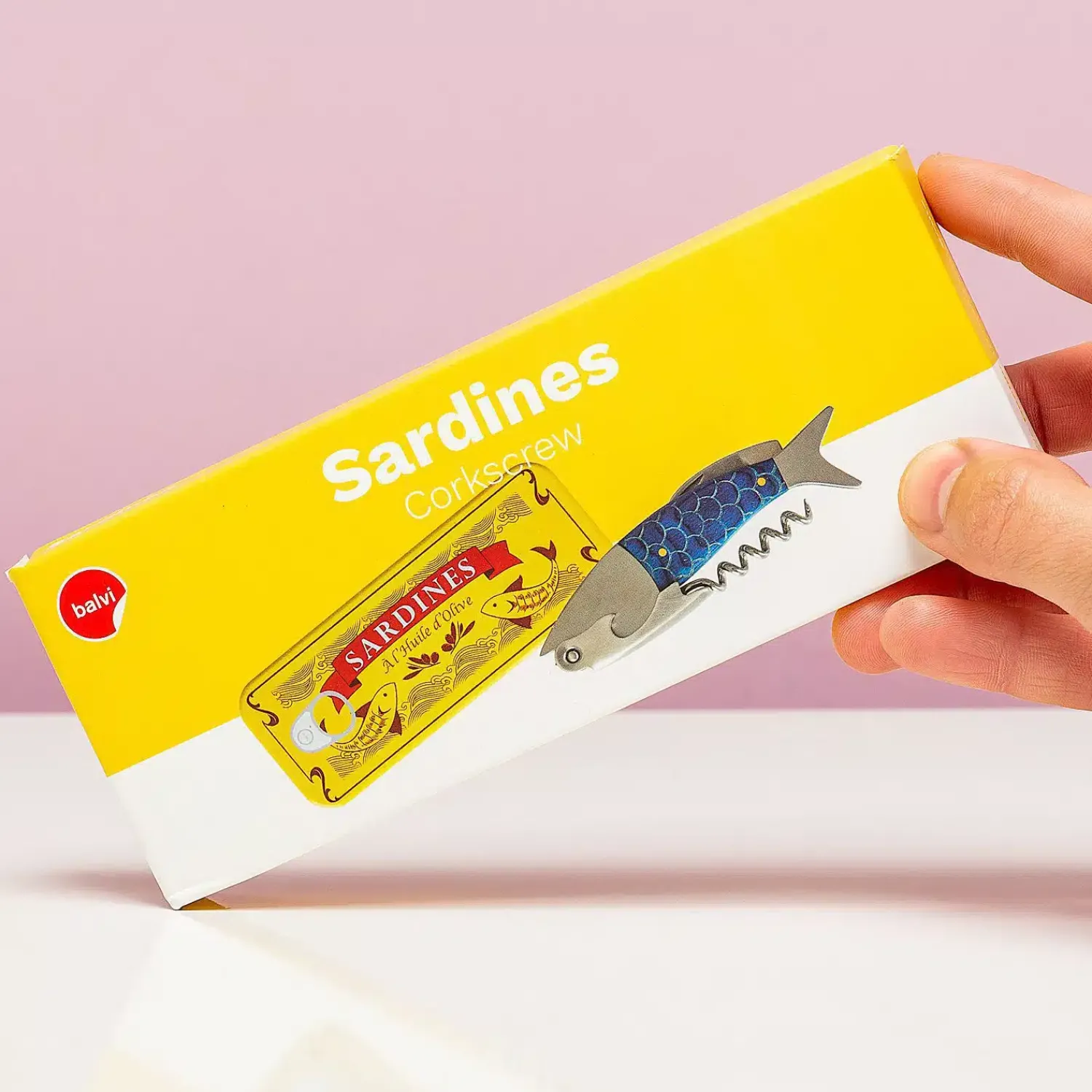 Ditverzinjeniet Borrelen|Flesopeners|Sardine kurkentrekker