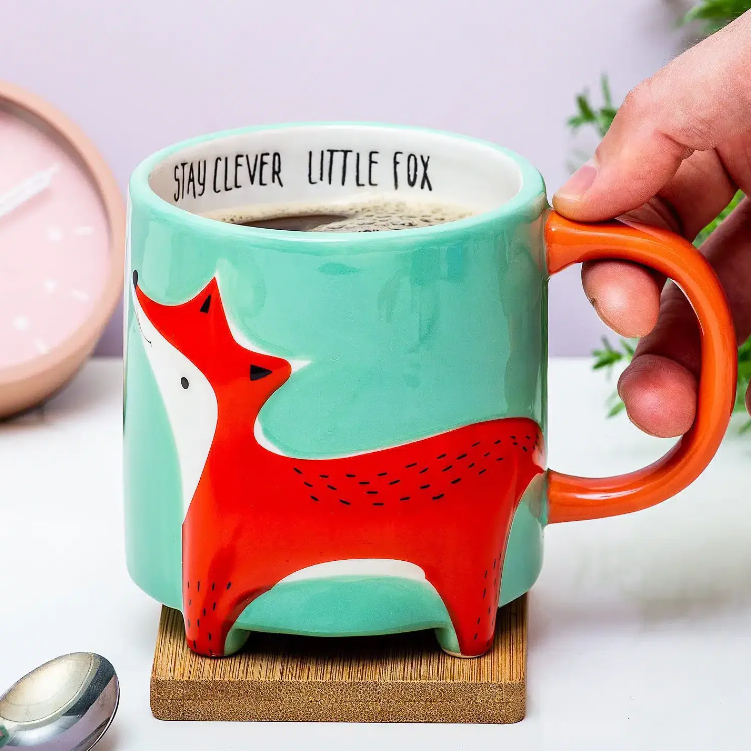 Ditverzinjeniet Mokken & Glazen|Schattige vos mok