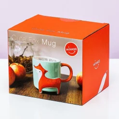 Ditverzinjeniet Mokken & Glazen|Schattige vos mok