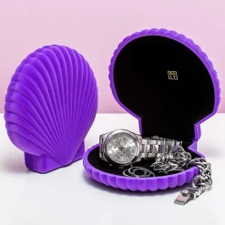 Ditverzinjeniet Tropisch|Sieradenhouders|Schelp sieradendoosje