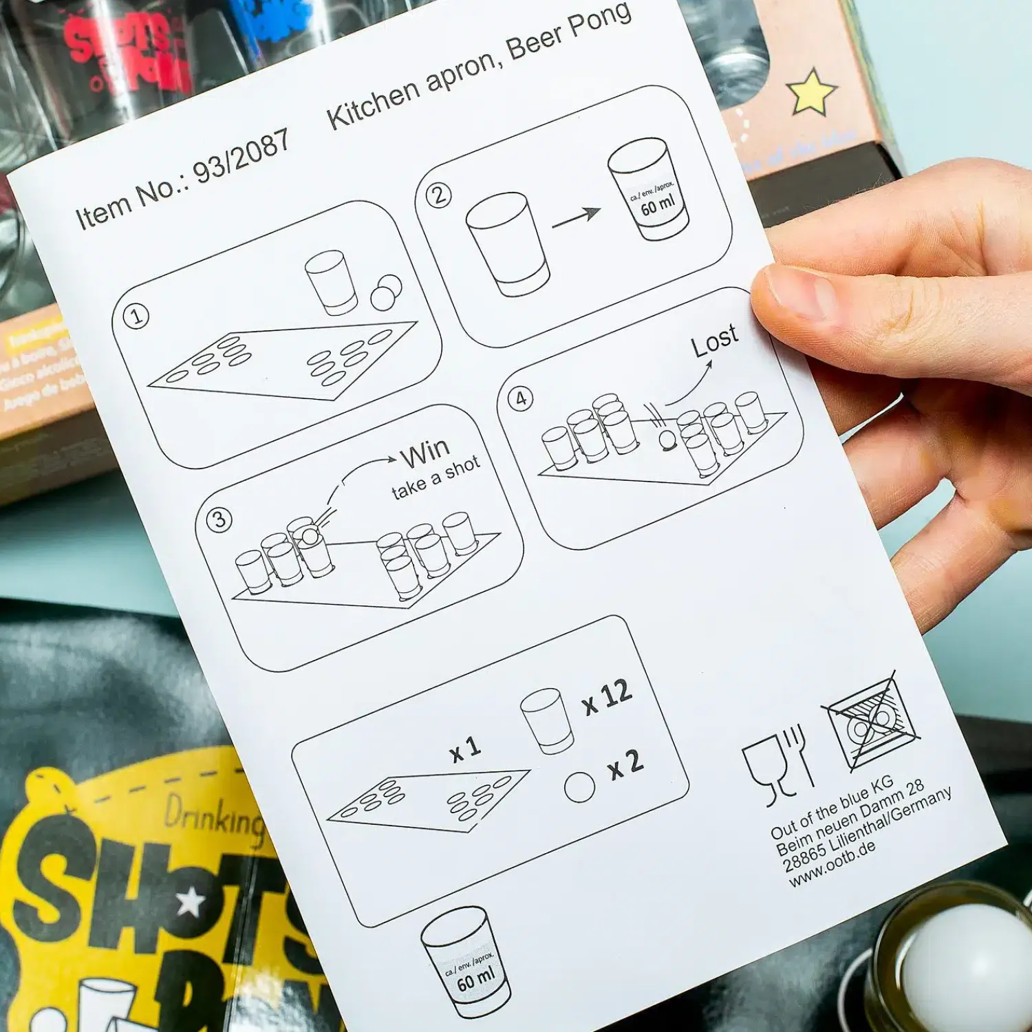 Ditverzinjeniet Drankspelletjes|Vrijgezellenfeestjes|Shots Pong drankspel