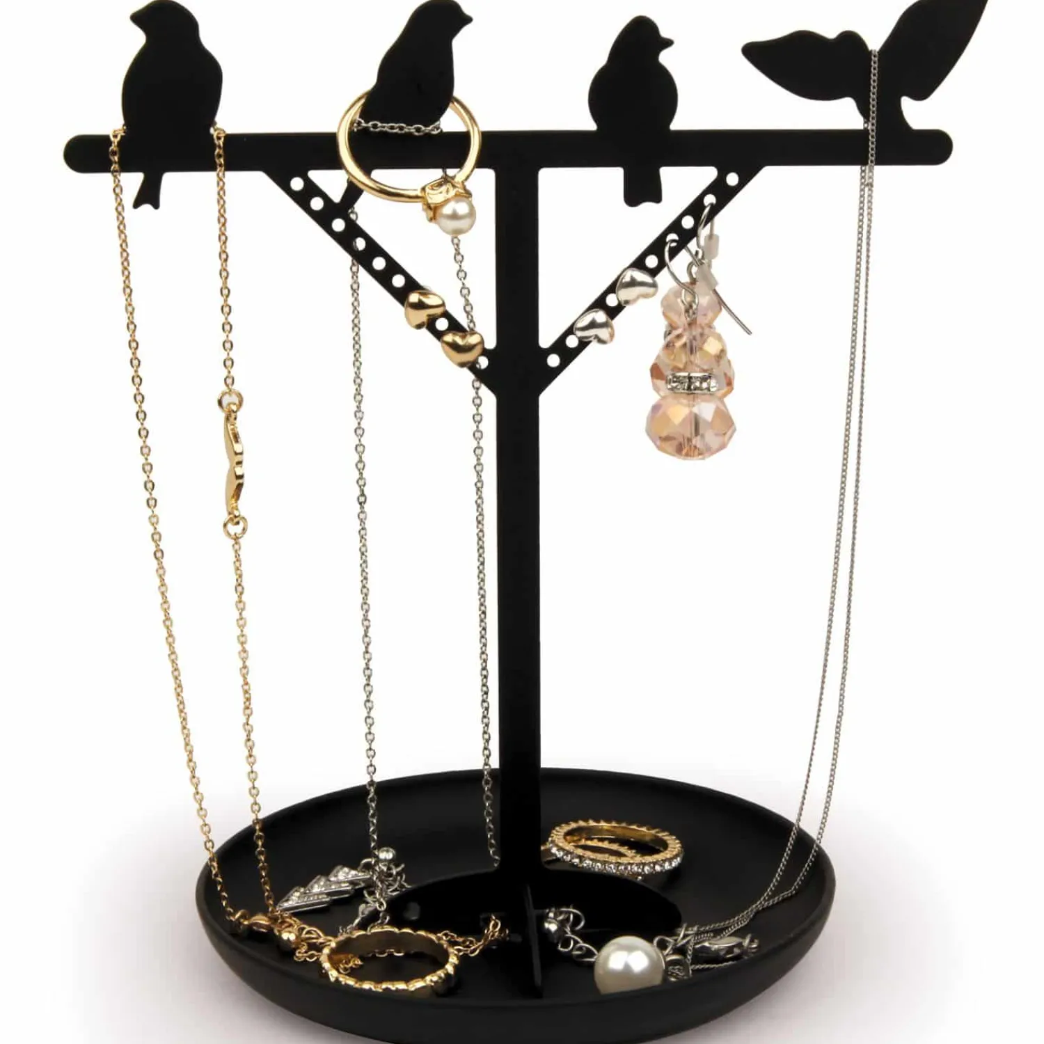 Ditverzinjeniet Sieradenhouders|Sieradenboom met vogels