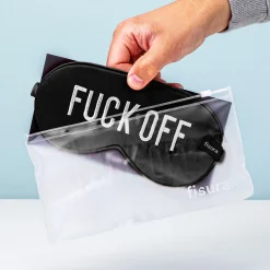 Ditverzinjeniet Reizen|Slaapmasker Fuck Off