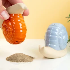 Ditverzinjeniet Peper- En Zoutstellen|Slak peper- en zoutstel