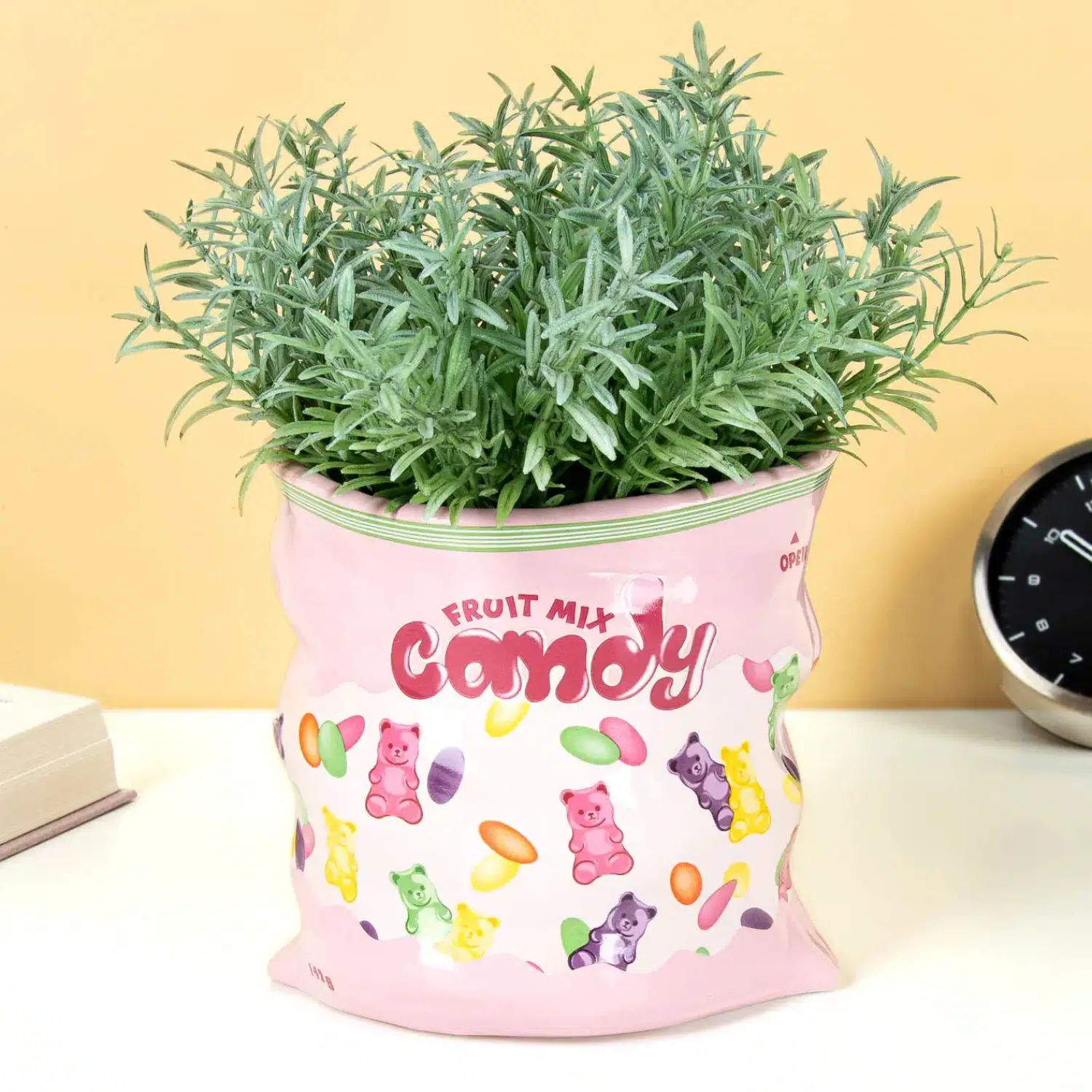 Ditverzinjeniet Bloempotten|Snoepzak bloempot