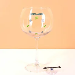 Ditverzinjeniet Drankspelletjes|Mokken & Glazen|Spin for Gin glas (730 ml)