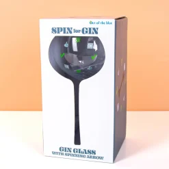 Ditverzinjeniet Drankspelletjes|Mokken & Glazen|Spin for Gin glas (730 ml)