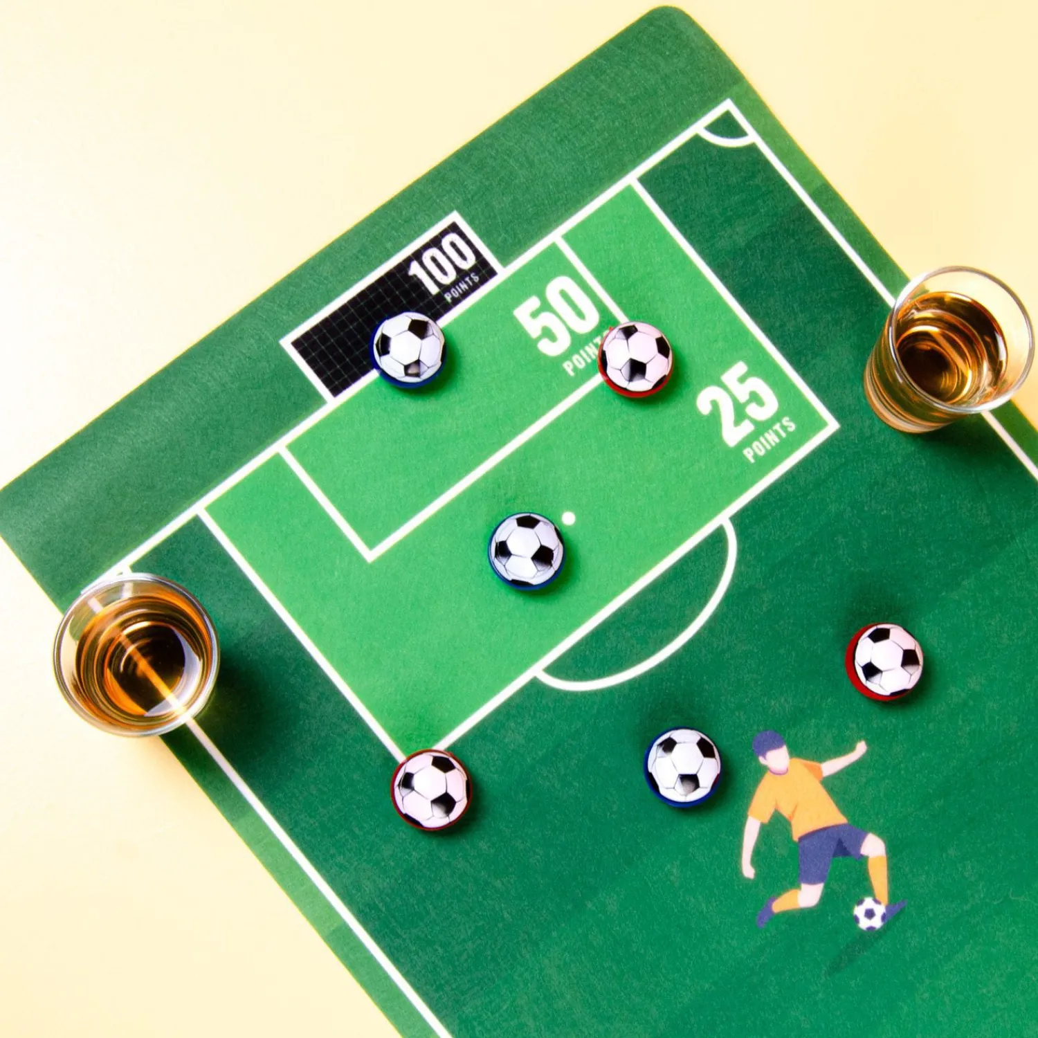 Ditverzinjeniet Vrijgezellenfeestjes|Sport|Sport drankspel met shotglaasjes