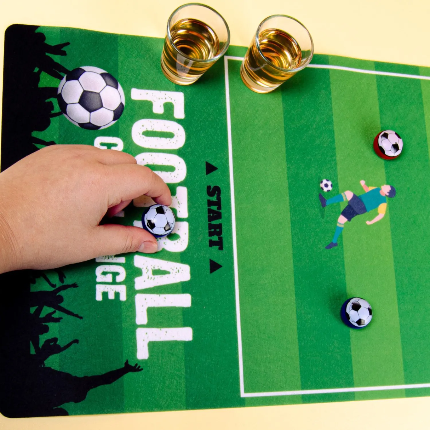 Ditverzinjeniet Vrijgezellenfeestjes|Sport|Sport drankspel met shotglaasjes