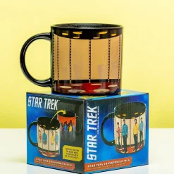 Ditverzinjeniet Mokken & Glazen|Star Trek Transporter warmtegevoelige mok