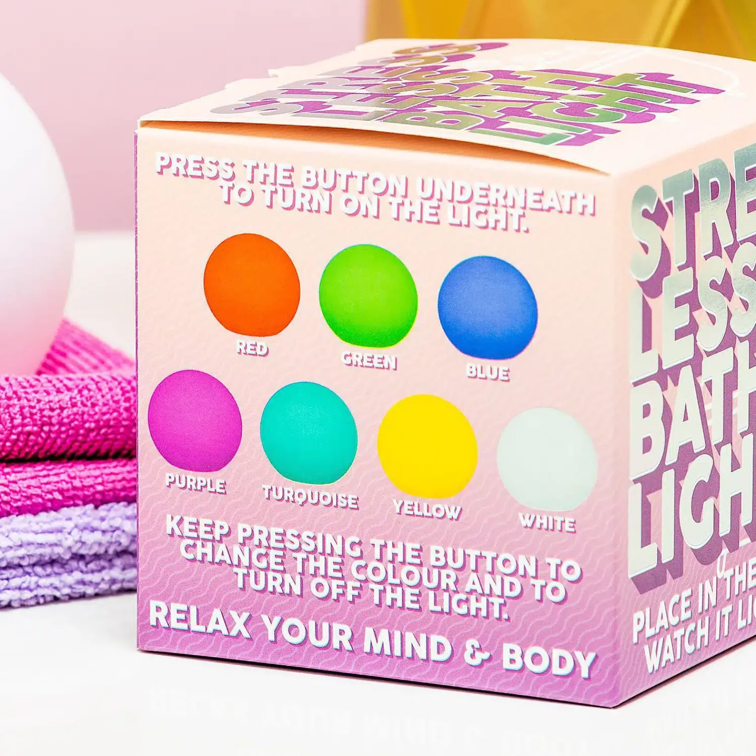 Ditverzinjeniet Mindfulness|Badkamer|Stress Less badlamp