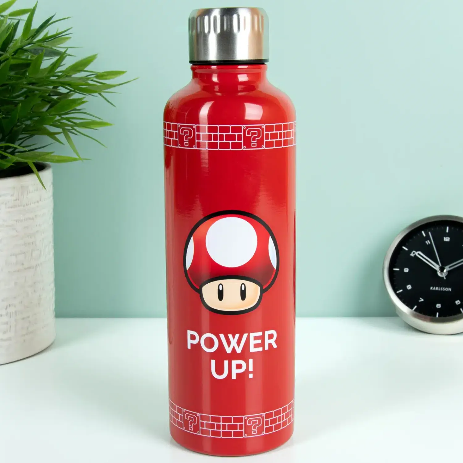 Ditverzinjeniet Thermosflessen|Duurzaam|Super Mario Power Up thermosfles