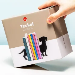 Ditverzinjeniet Boekensteunen|Teckel boekensteun (set van 2)