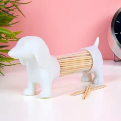 Ditverzinjeniet Cocktailprikkers|Teckel cocktailprikkerhouder