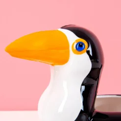 Ditverzinjeniet Bloempotten|Toekan zwemband potje