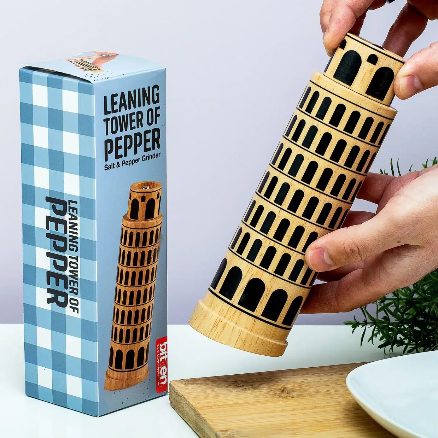 Ditverzinjeniet Peper- En Zoutstellen|Toren van Pisa pepermolen