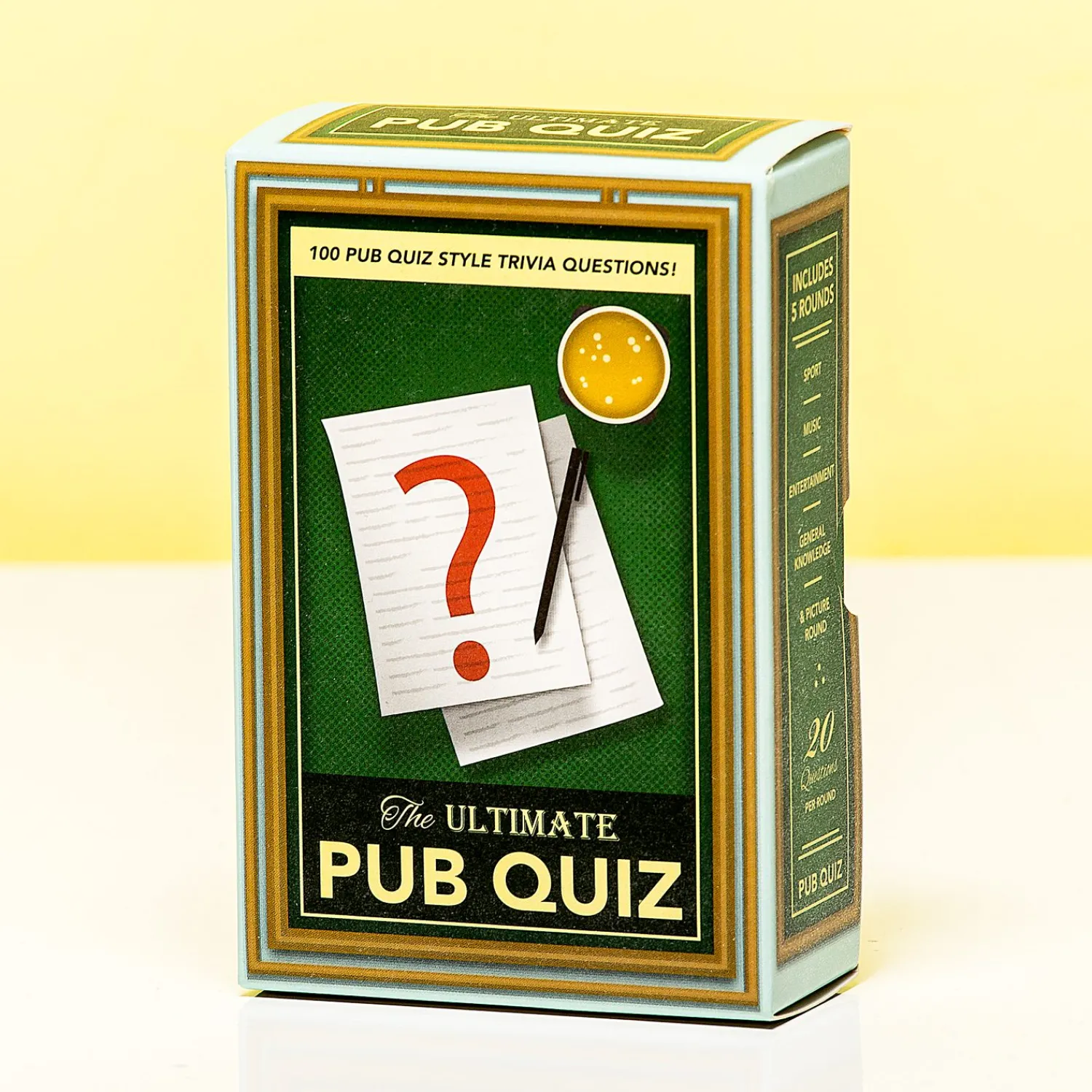 Ditverzinjeniet Sport|Muziek|Trivia spel