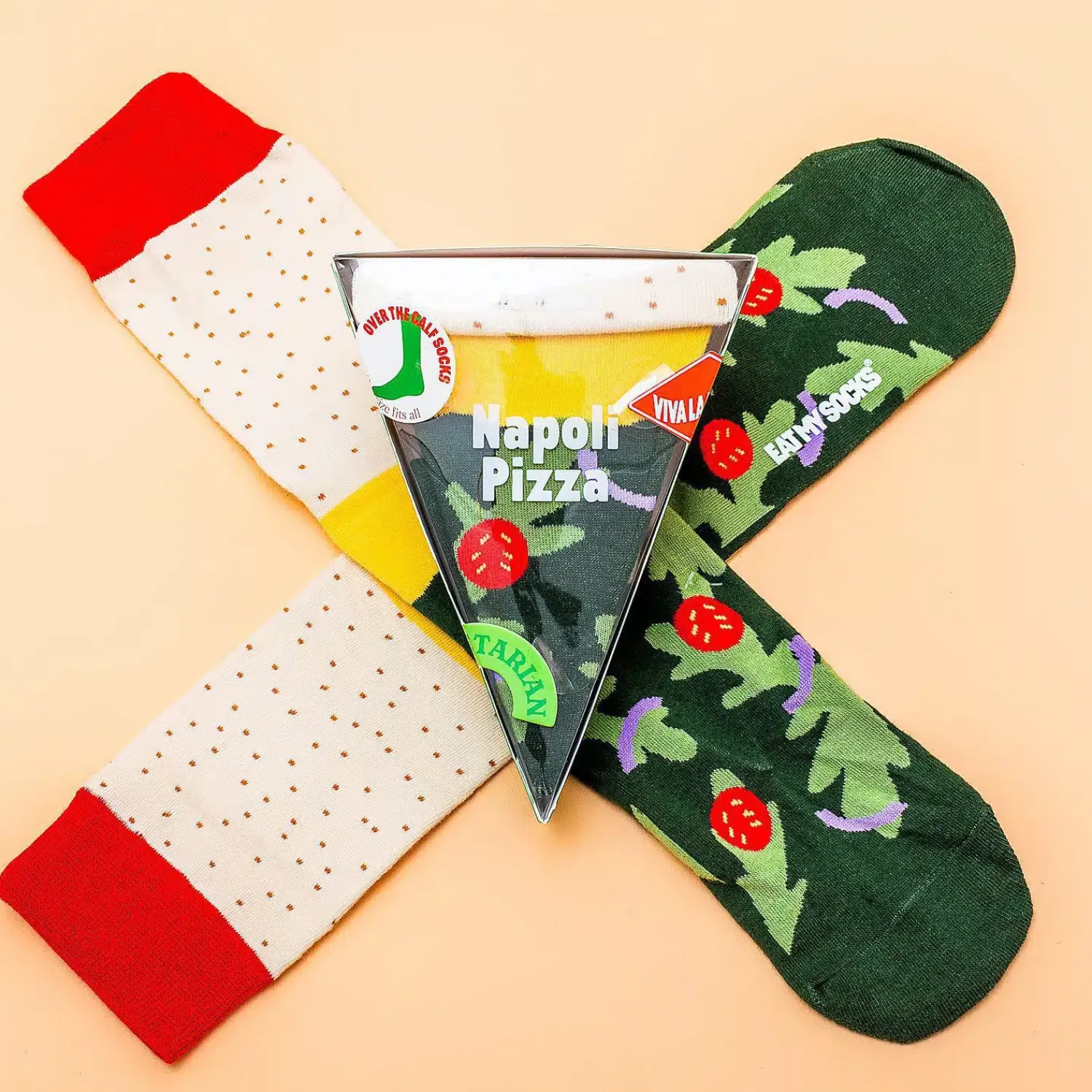 Ditverzinjeniet Sokken|Vega pizza sokken