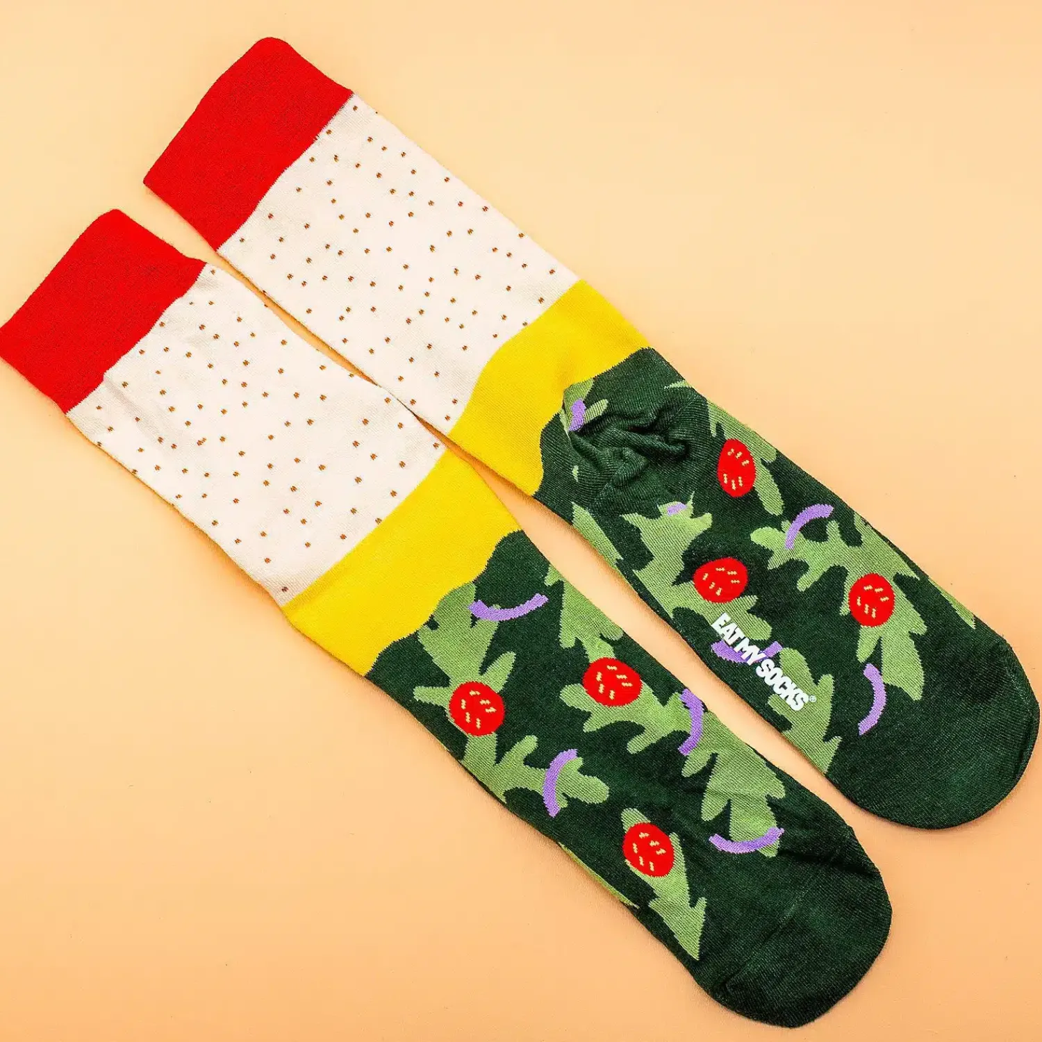 Ditverzinjeniet Sokken|Vega pizza sokken