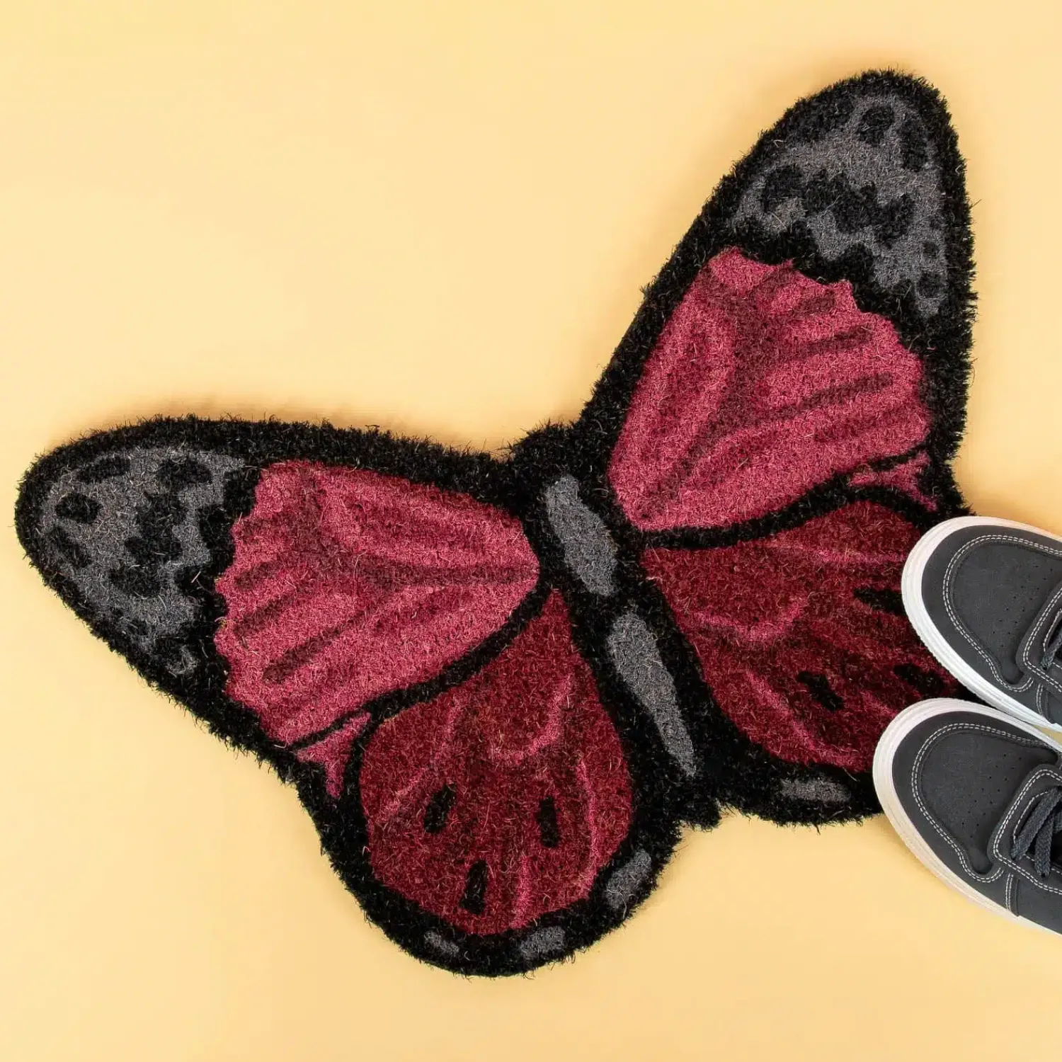 Ditverzinjeniet Deurmatten|Vlinder deurmat