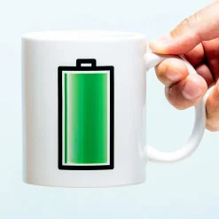 Ditverzinjeniet Mokken & Glazen|Warmtegevoelige Mok Batterij