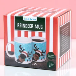 Ditverzinjeniet Mokken & Glazen|Warmtegevoelige rendier kerstmok