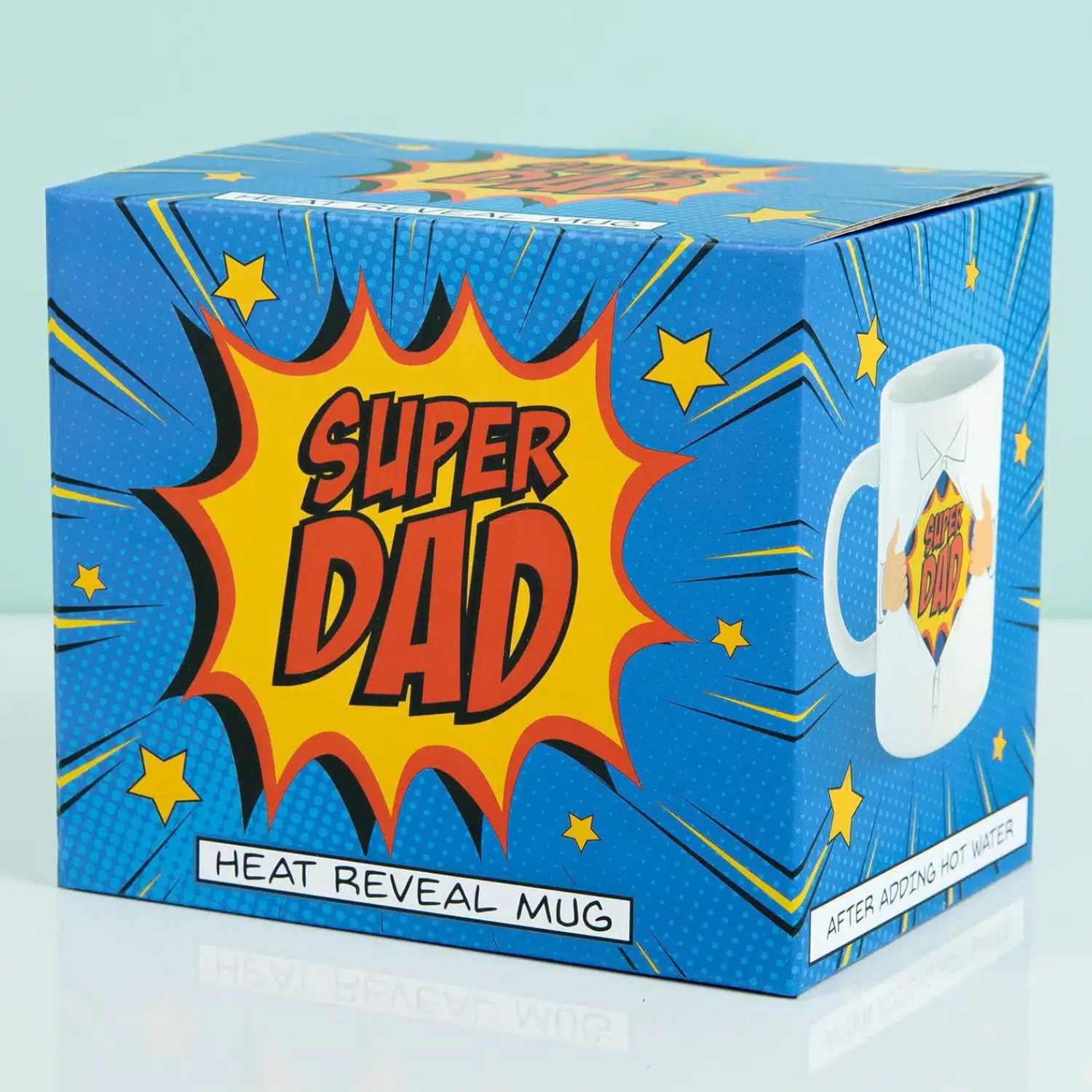 Ditverzinjeniet Mokken & Glazen|Warmtegevoelige Super Dad mok