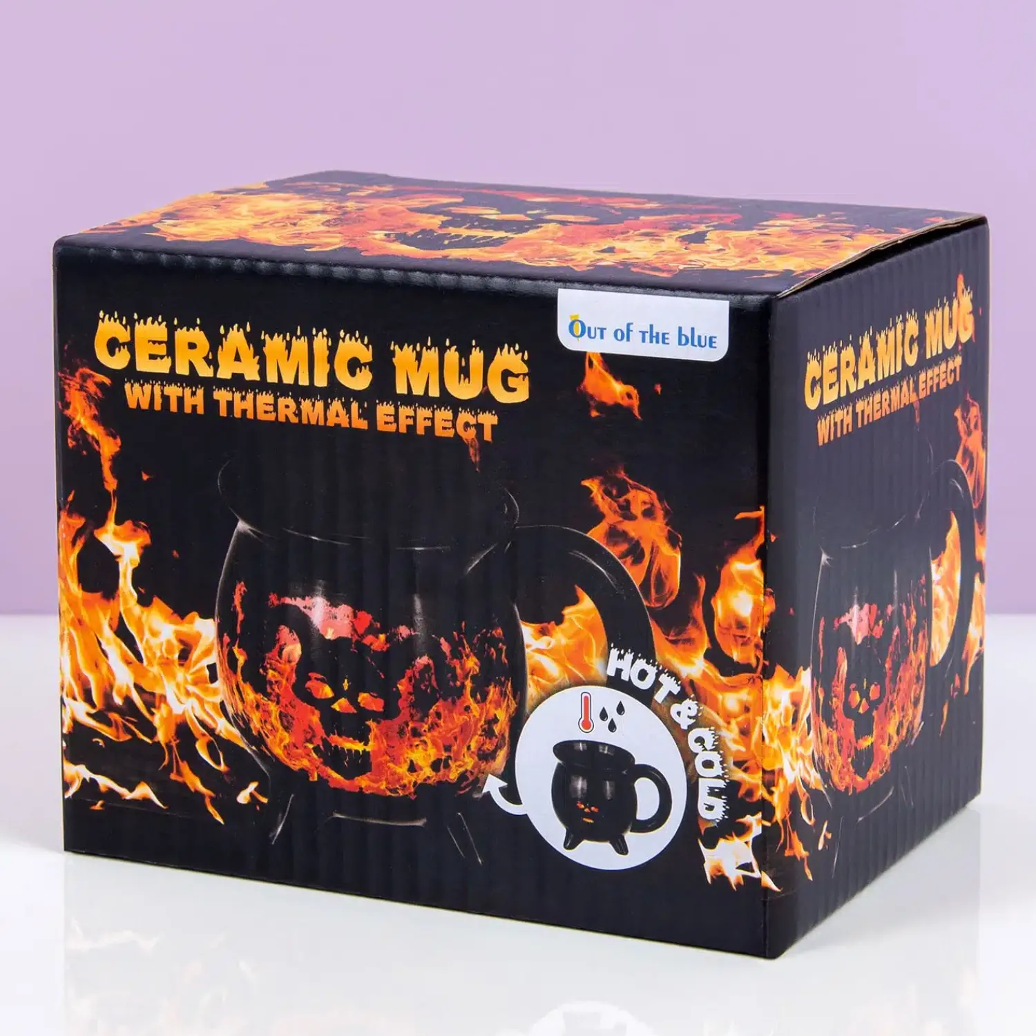 Ditverzinjeniet Mokken & Glazen|Warmtegevoelige vuurduivel mok