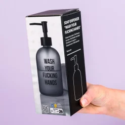 Ditverzinjeniet Badkamer|Wash Your Fucking Hands zeepdispenser