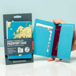 Ditverzinjeniet Reizen|Wereldkaart paspoorthoesje