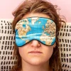 Ditverzinjeniet Reizen|Slaapkamer|Wereldkaart slaapmasker