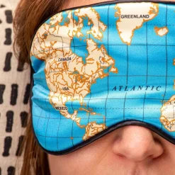 Ditverzinjeniet Reizen|Slaapkamer|Wereldkaart slaapmasker
