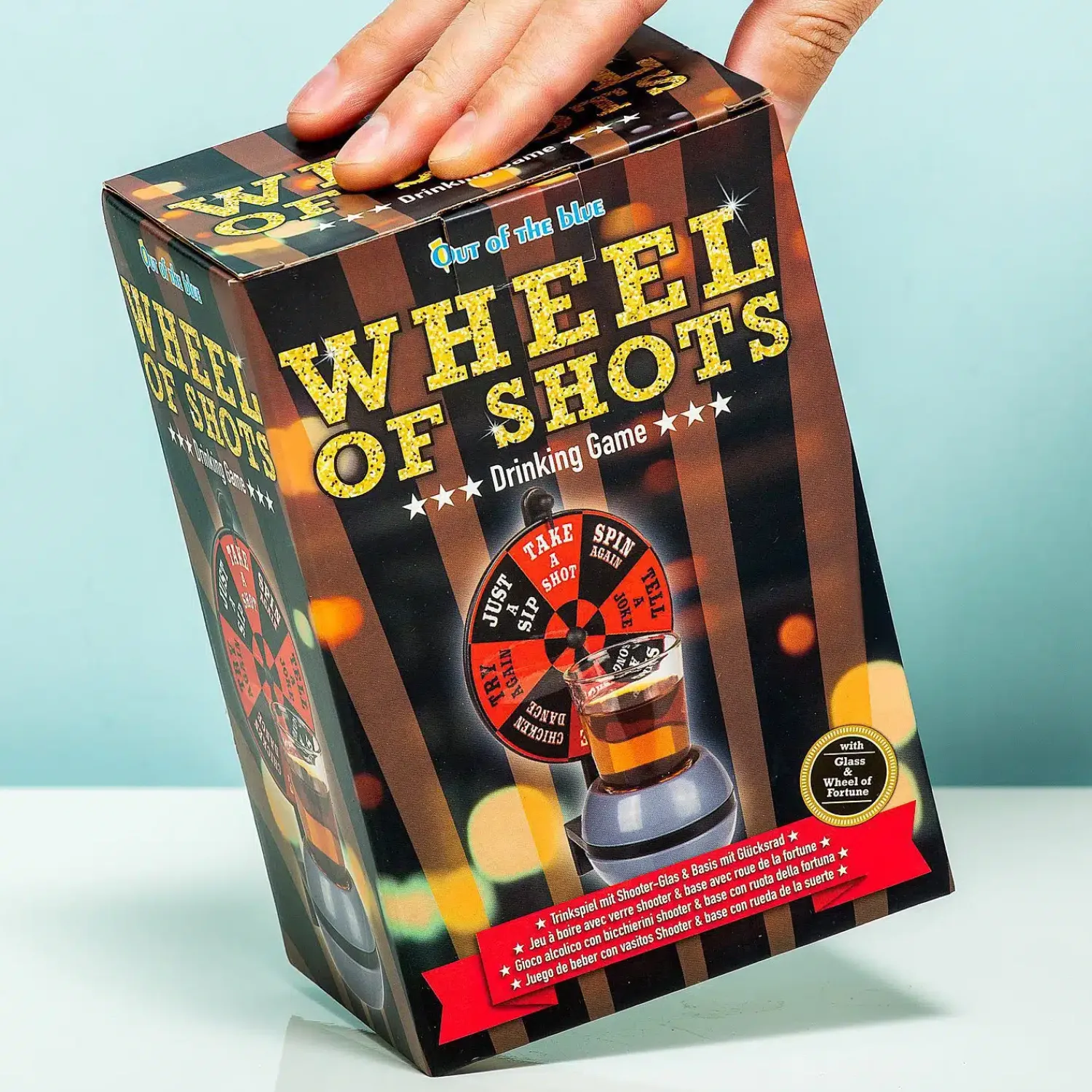 Ditverzinjeniet Drankspelletjes|Vrijgezellenfeestjes|Wheel of Shots drankspel