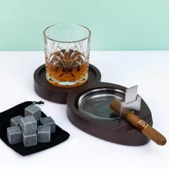 Ditverzinjeniet Mokken & Glazen|Whiskey en sigaar cadeauset