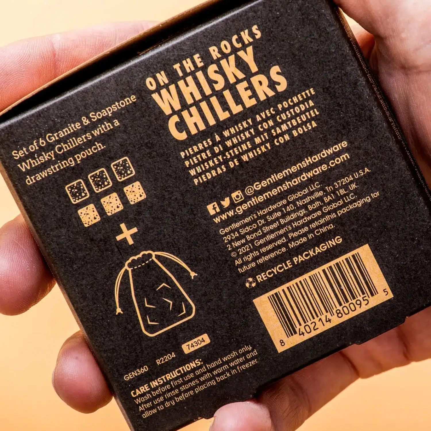 Ditverzinjeniet Mokken & Glazen|Borrelen|Whisky Chillers ijsblokjes (set van 6)