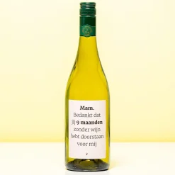 Ditverzinjeniet Wijnflessen|Borrelen|Wijnfles 9 maanden zonder wijn