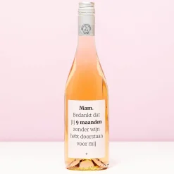 Ditverzinjeniet Wijnflessen|Borrelen|Wijnfles 9 maanden zonder wijn