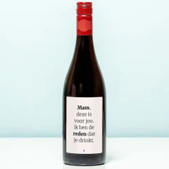 Ditverzinjeniet Wijnflessen|Borrelen|Wijnfles De reden dat ze drinkt