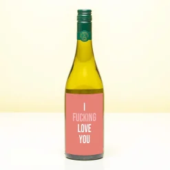 Ditverzinjeniet Wijnflessen|Borrelen|Wijnfles I fucking love you