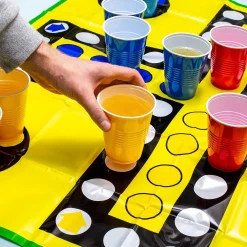 Ditverzinjeniet Drankspelletjes|Vrijgezellenfeestjes|XXL Ludo drankspel met plastic bekers