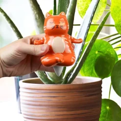 Ditverzinjeniet Bloempotten|Yoga kat waterdruppelaar