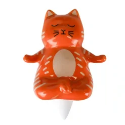 Ditverzinjeniet Bloempotten|Yoga kat waterdruppelaar