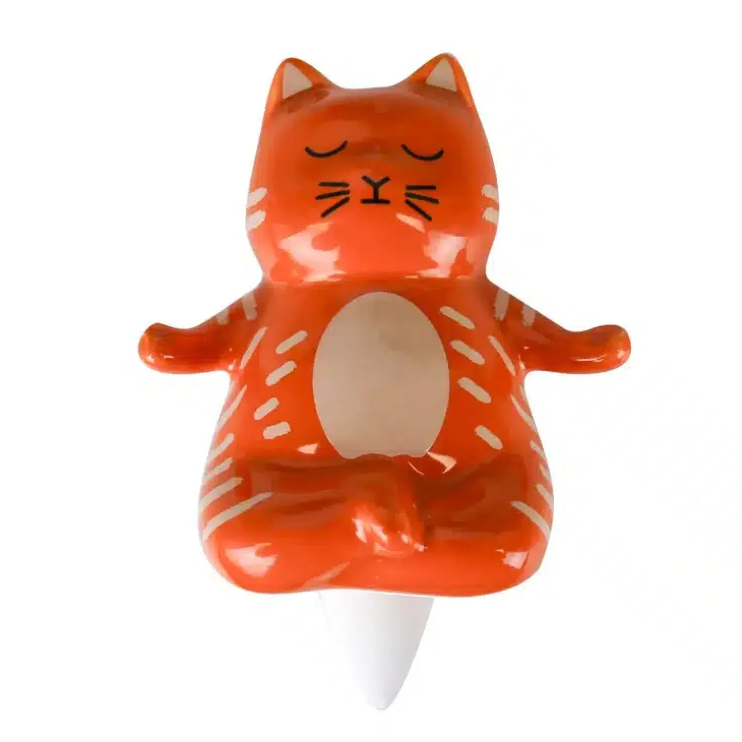 Ditverzinjeniet Bloempotten|Yoga kat waterdruppelaar