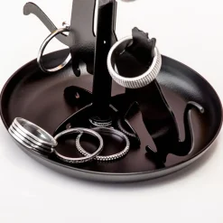 Ditverzinjeniet Sieradenhouders|Zwarte Kat Sieradenhouder