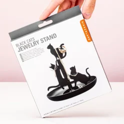 Ditverzinjeniet Sieradenhouders|Zwarte Kat Sieradenhouder