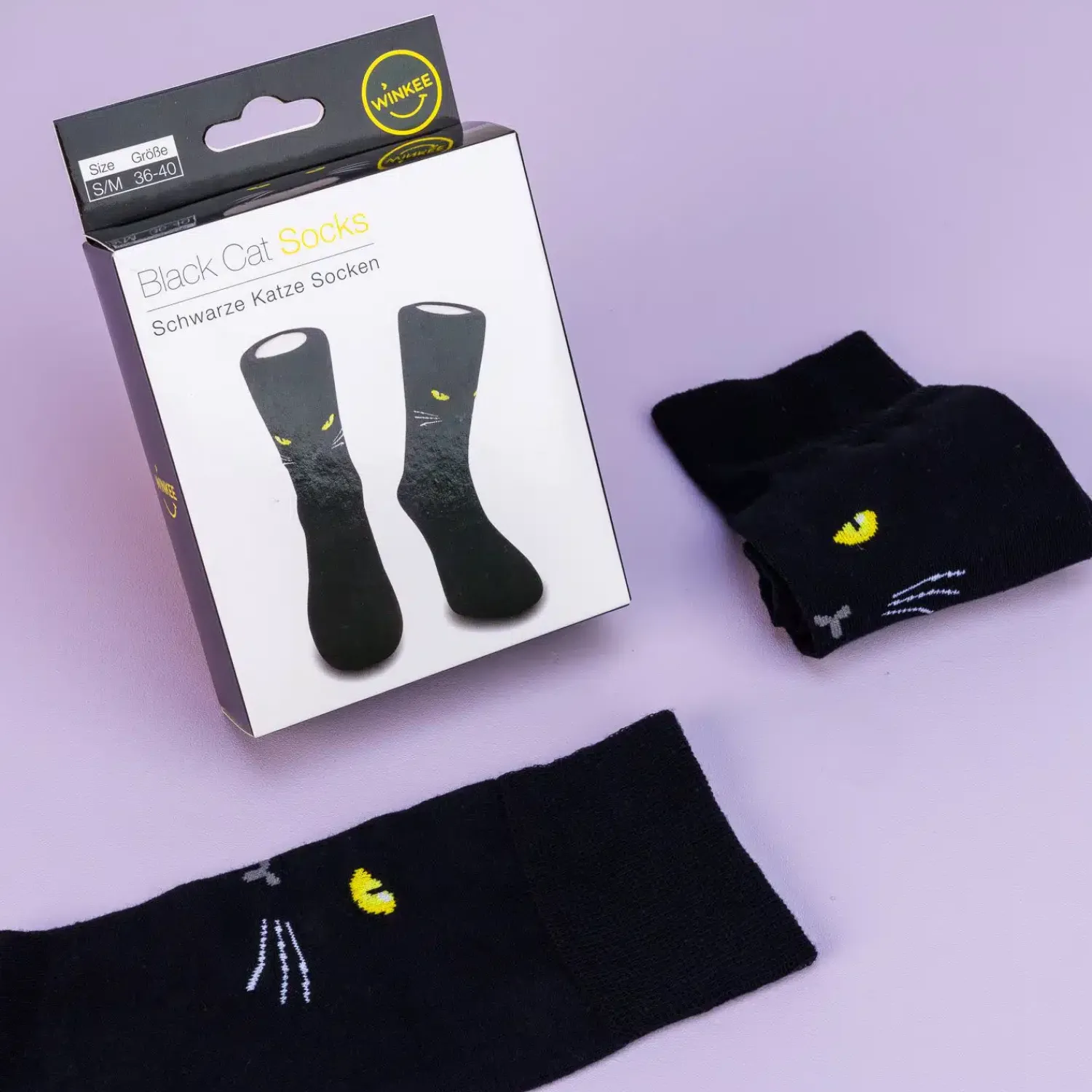 Ditverzinjeniet Sokken|Zwarte kat sokken